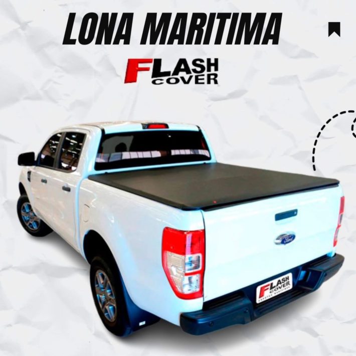 Lona Marítima Flash Cover Hilux, L200, etc