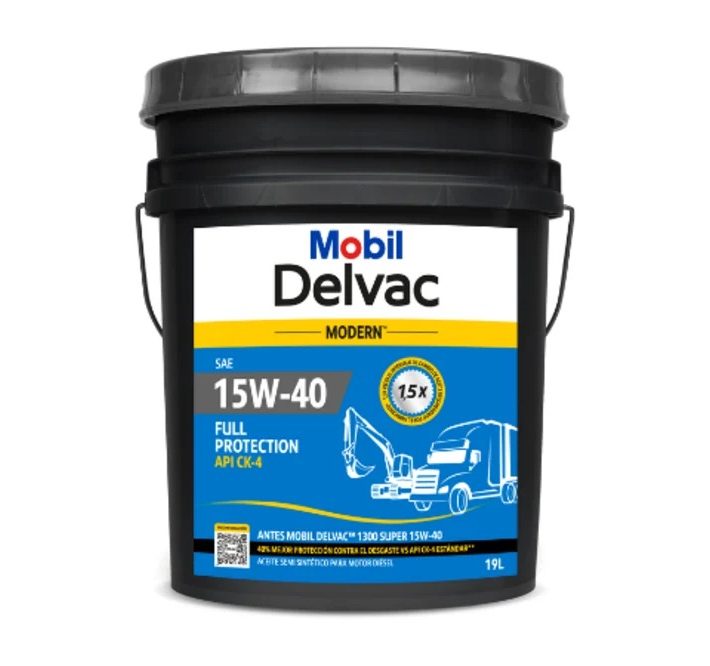 Mobil Delvac Modern 15W-40 Full Prot, 19 LT (ex Mobil Delvac 1300)